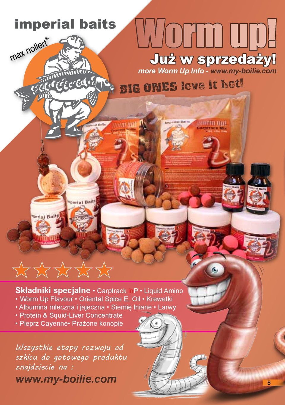 Oil Krewetki Albumina mleczna i jajeczna Siemię lniane Larwy Protein & Squid-Liver Concentrate