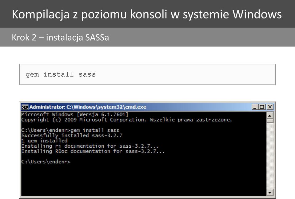 Windows Krok 2