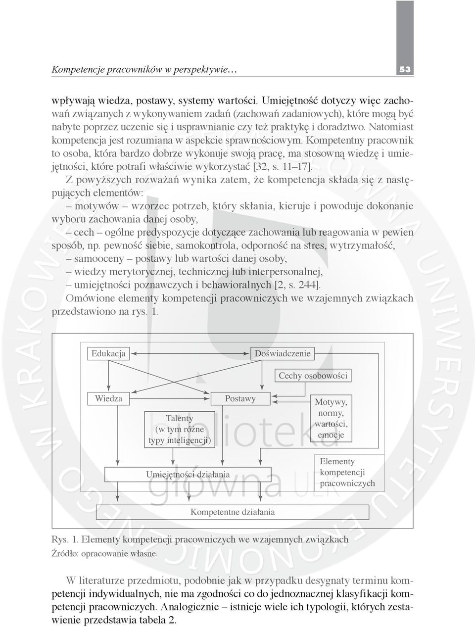 Natomiast kompetencja jest rozumiana w aspekcie sprawnościowym.