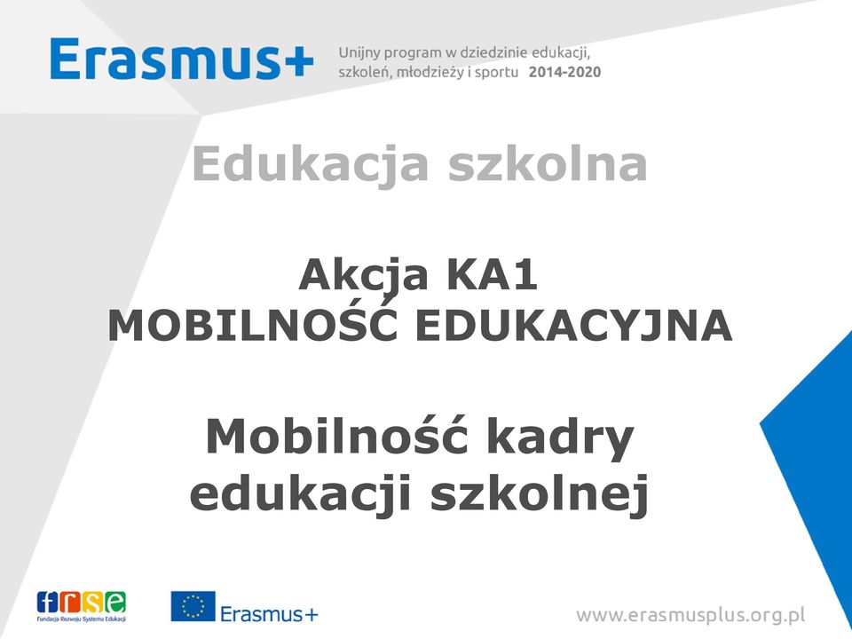 EDUKACYJNA Mobilność