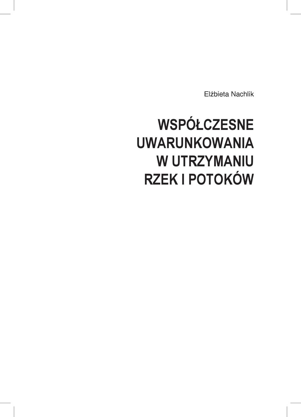 UWARUNKOWANIA W
