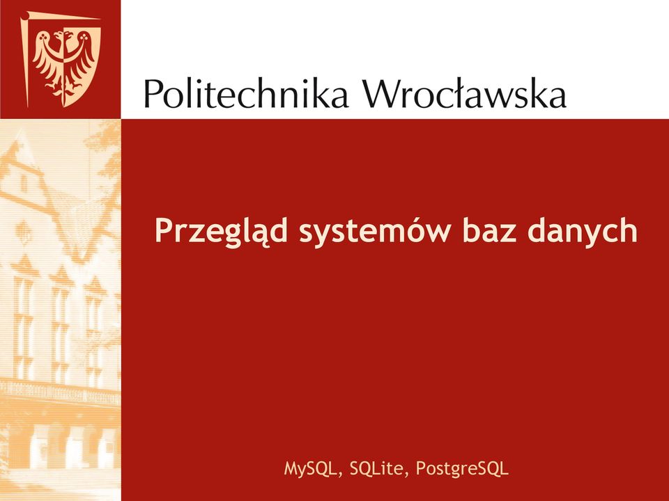 danych MySQL,