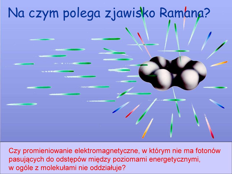 którym nie ma fotonów pasujących do odstępów