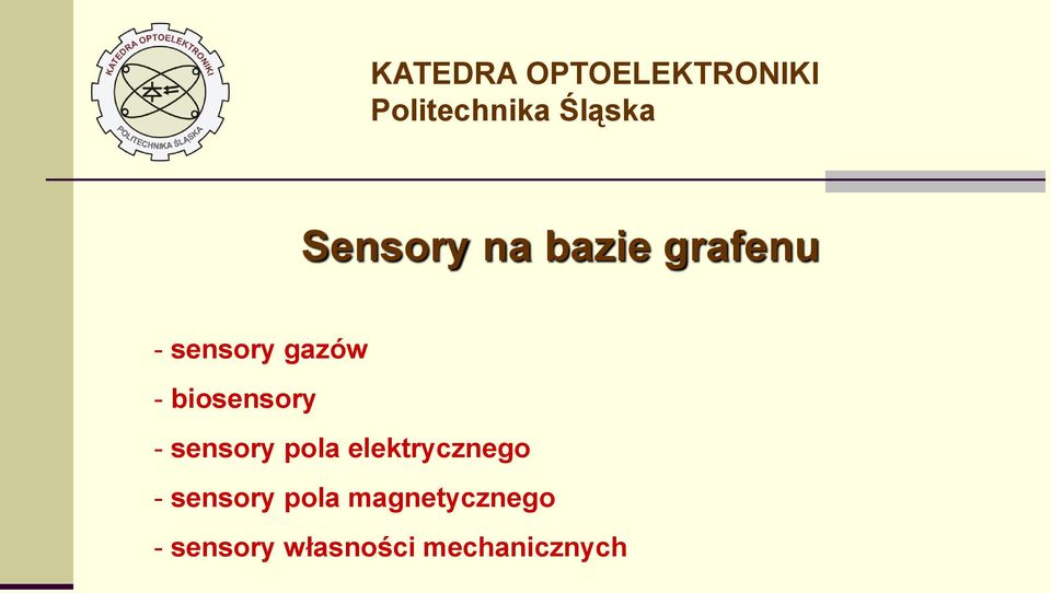elektrycznego - sensory pola