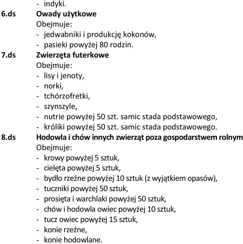 samic stada podstawowego.