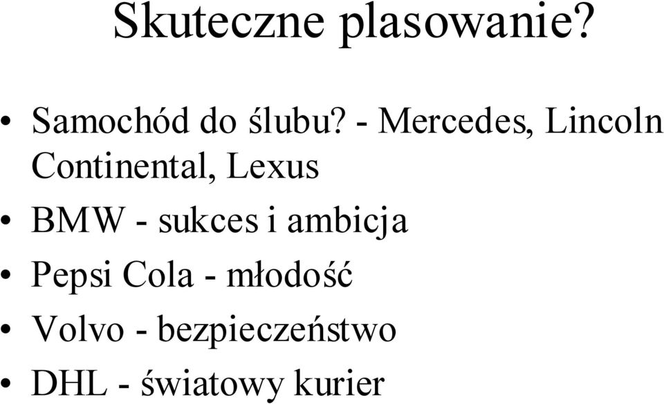 BMW - sukces i ambicja Pepsi Cola