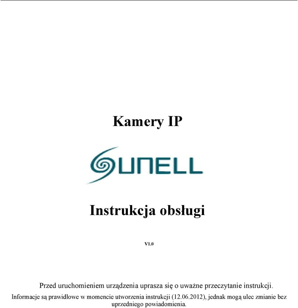 przeczytanie instrukcji.