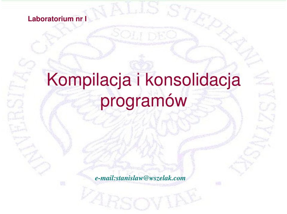 konsolidacja