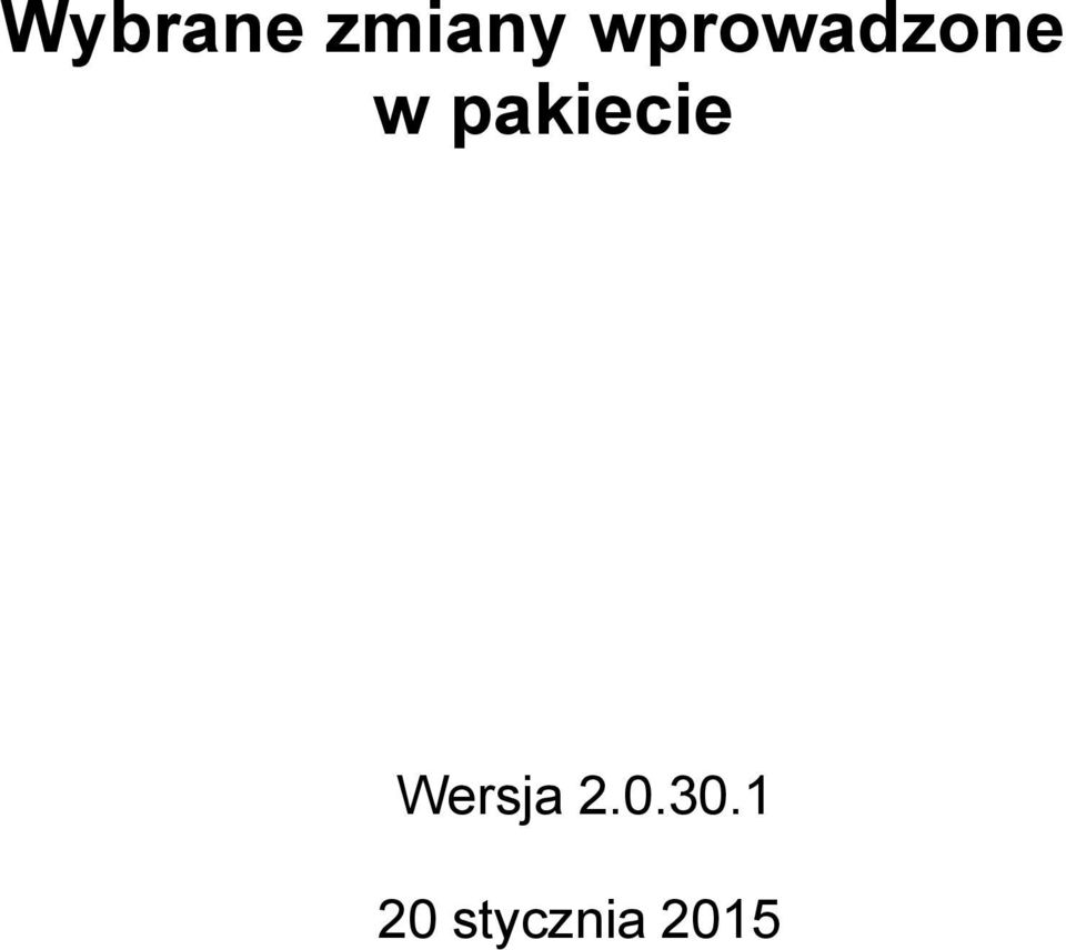 pakiecie Wersja 2.