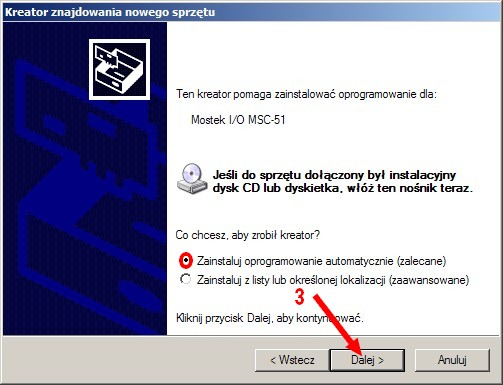 2. INSTALACJA STEROWNIKÓW Proces instalowania sterowników zostanie przedstawiony na przykładzie systemu Windows XP. W systemach Windows Vista oraz Windows 7 instalacja przebiega bardzo podobnie. 1.