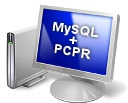 rodzaje konfiguracji programu PCPR: Opcja 1 Baza danych została zainstalowana na tym komputerze.