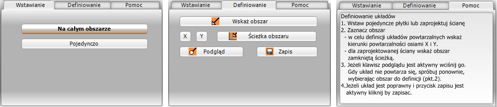 Rozdział 20. Wizualizacja - projektowanie z użyciem płytek ceramicznych Rys.