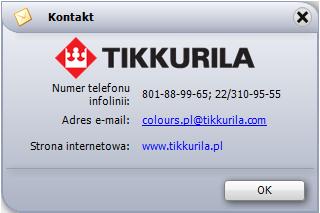 Instrukcja obsługi programu CAD Decor 2.2 Opcja Raport pozwala na stworzenie zestawienia farb użytych w projekcie (więcej informacji na ten temat w punkcie 6 na stronie 201). Rys.