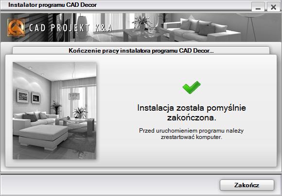 Rozdział 1. Instalacja programu CAD Decor 2.