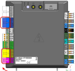 Połączenia elektroniczne EMSbus komunikacja CANbus komunikacja Moduł wewnętrzny Czujnik pok.