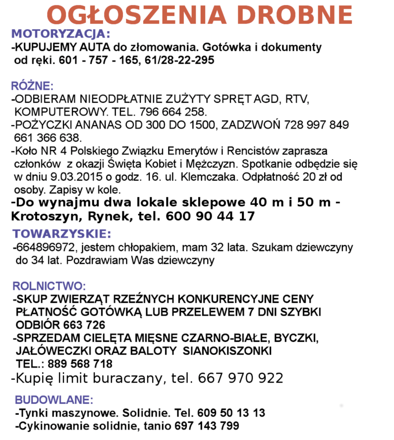 15 50 TWA RZY GREY'A USA, me lo - dra mat, 130' 2D od 15 lat 17-27 lu te go Fe rie zi mo we 2015 z Kro to szyń skim Ośrod kiem Kul tu ry.