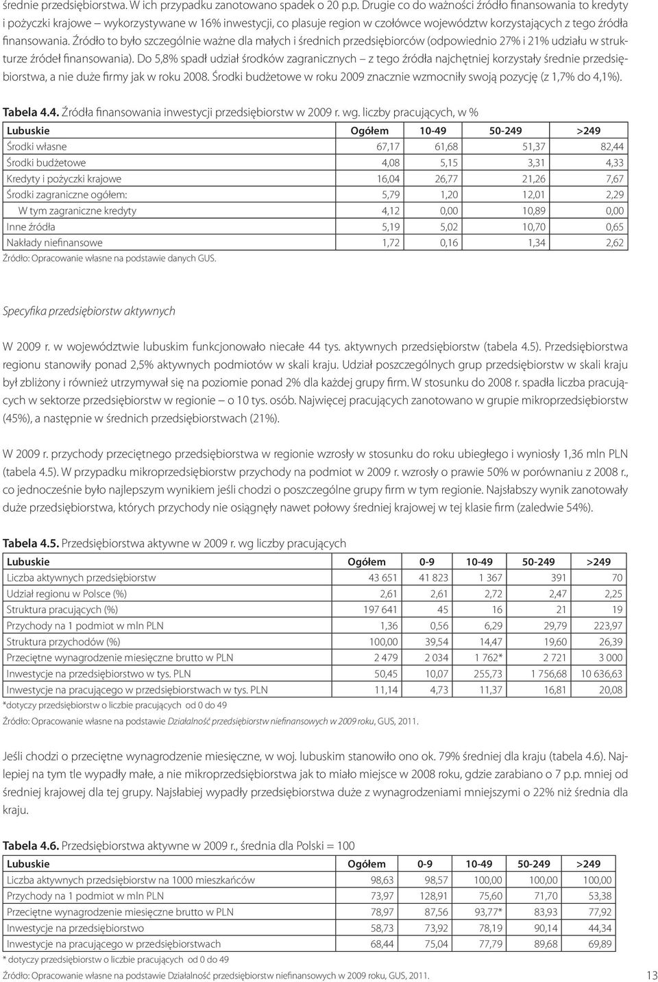 Do 5,8% spadł udział środków zagranicznych z tego źródła najchętniej korzystały średnie przedsiębiorstwa, a nie duże firmy jak w roku 2008.