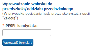 Rekrutacja do przedszkoli.