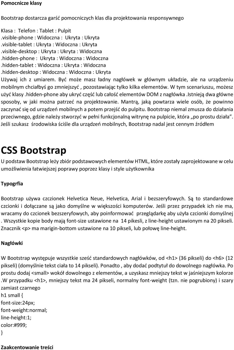 Krótko o Bootstrap. Struktura plików Bootstrap - PDF Darmowe pobieranie