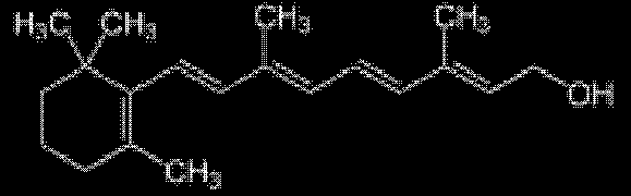 RETINOL (WITAMINA A) Pochodzenie: Naturalny składnik. W kosmetyce: jasnożółte kryształy.