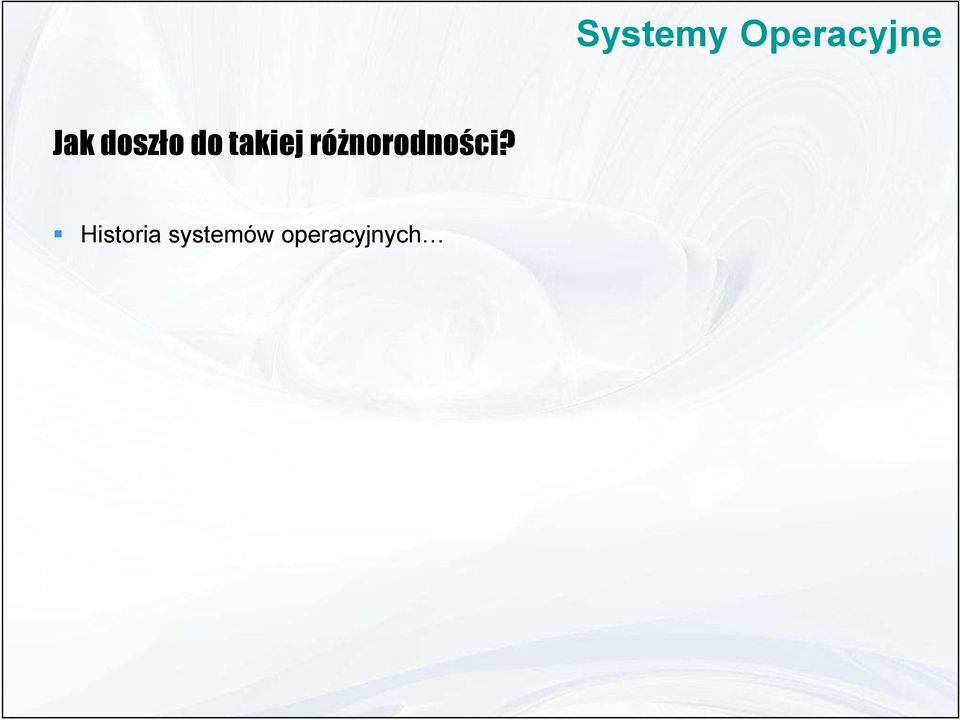różnorodności?