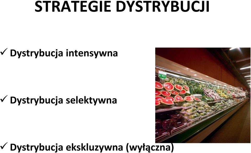 Dystrybucja selektywna