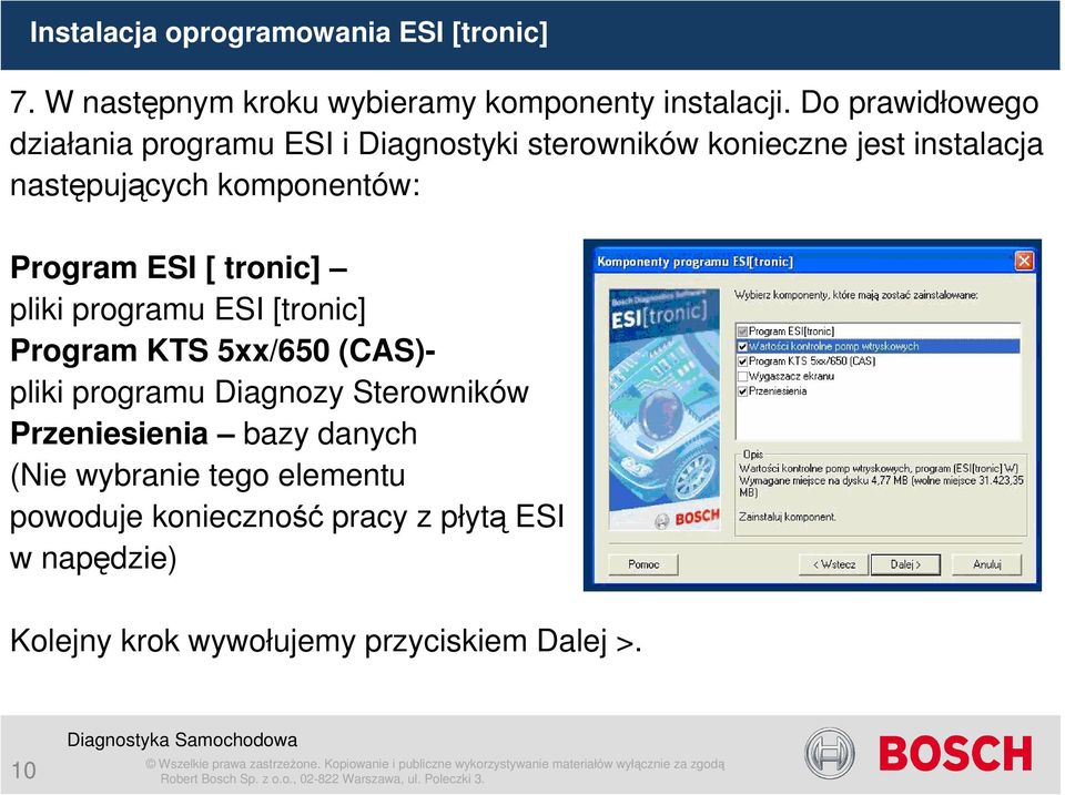 Program ESI [ tronic] pliki programu ESI [tronic] Program KTS 5xx/650 (CAS)- pliki programu Diagnozy Sterowników