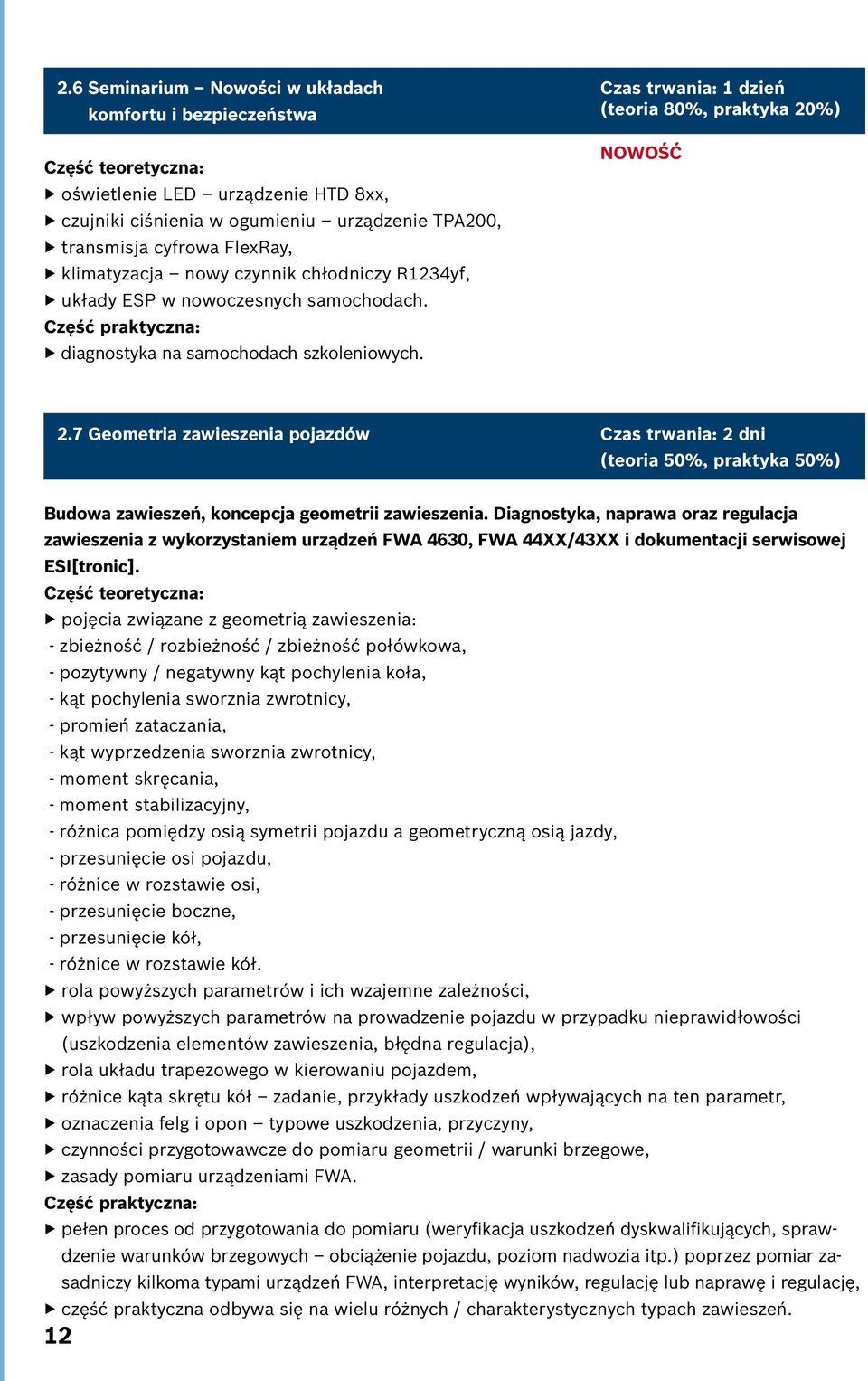 7 Geometria zawieszenia pojazdów Budowa zawieszeń, koncepcja geometrii zawieszenia.