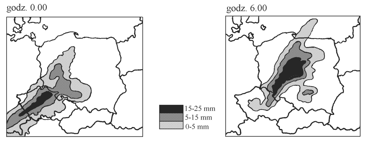 Zadanie 20. (0 1) Z jakiego kierunku napływały nad Polskę masy powietrza przynoszące obfite opady? A. Północno-wschodniego. B. Północno-zachodniego. C. Południowo-wschodniego. D.