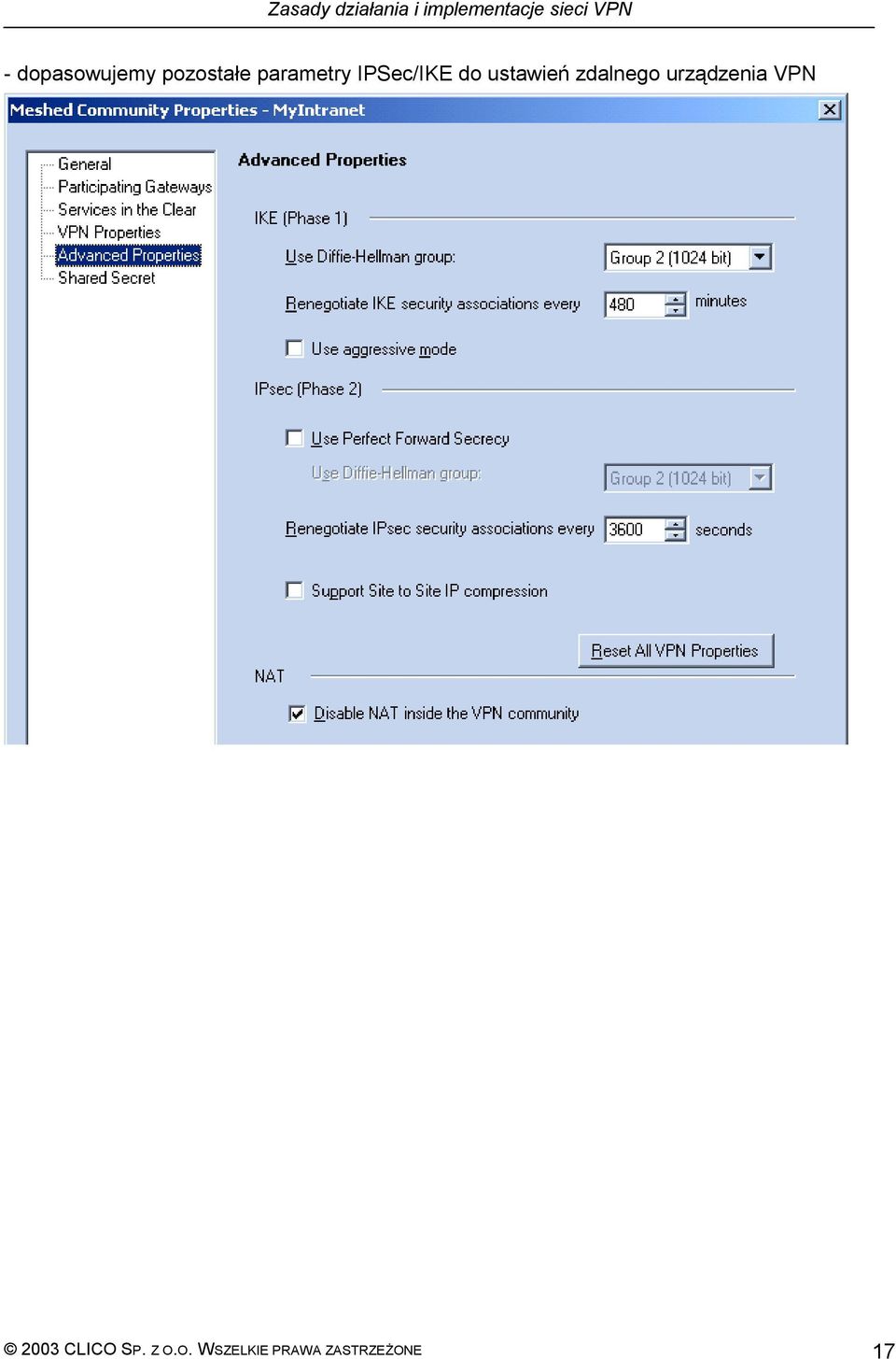zdalnego urządzenia VPN 2003