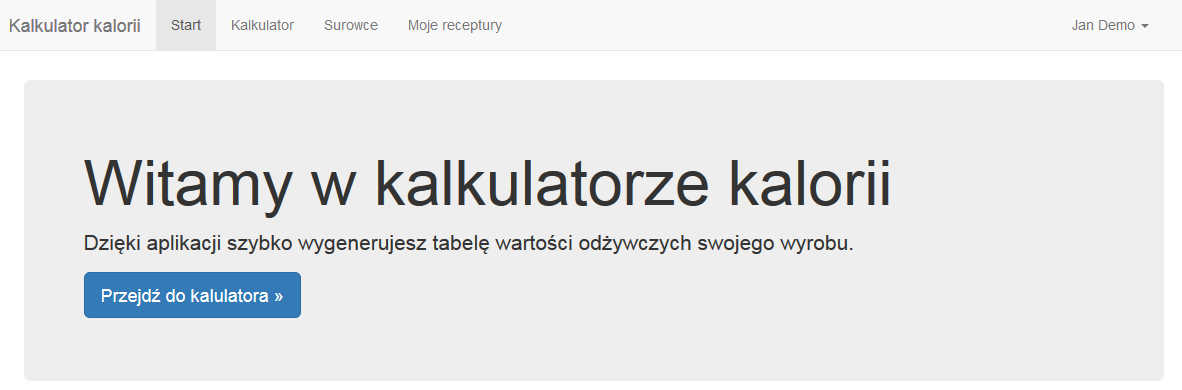 2. Logowanie Logowanie do programu odbywa się przy pomocy adresu e-mail użytkownika i hasła: Po uzupełnieniu danych i kliknięciu Zaloguj użytkownik zostanie zalogowany. 3.