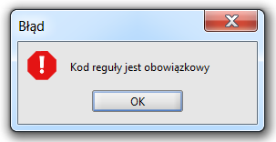 - edytuj nazwę wcześniej utwrznej (pdświetlnej) grupy (nie dtyczy t Grupy głównej ), - usuń wybraną (pdświetlną) grupę (nie dtyczy t Grupy głównej ), Jeżeli d usuwanej grupy należały jakieś reguły