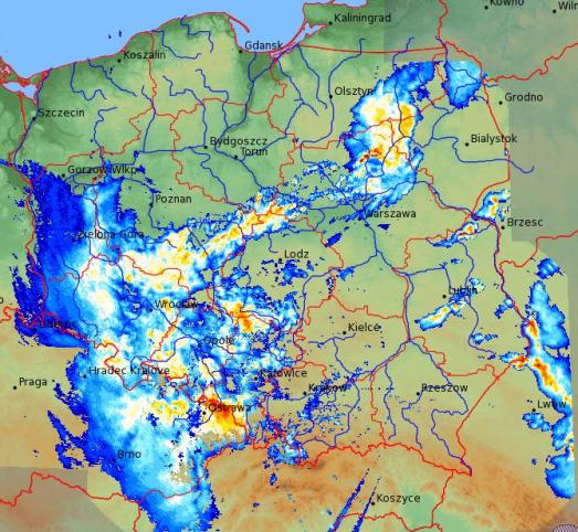 METEOROLOGICZNE PRZYCZYNY POWODZI 2010 W DORZECZU ODRY Synoptyczne