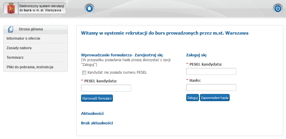 Jak wypełnić elektroniczny wniosek... 3 Dane kandydata... 4 Dane rodziców/opiekunów prawnych... 6 Wybór placówki... 7 Kryteria naboru... 8 Pouczenia... 9 Panel podsumowania.