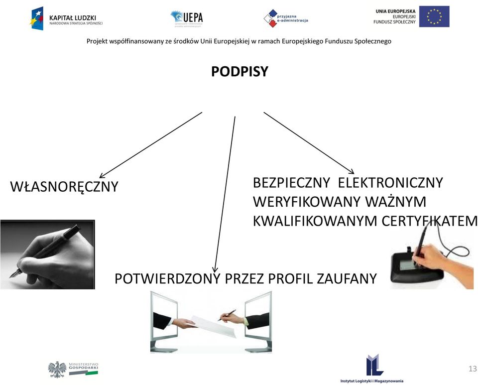 WAŻNYM KWALIFIKOWANYM