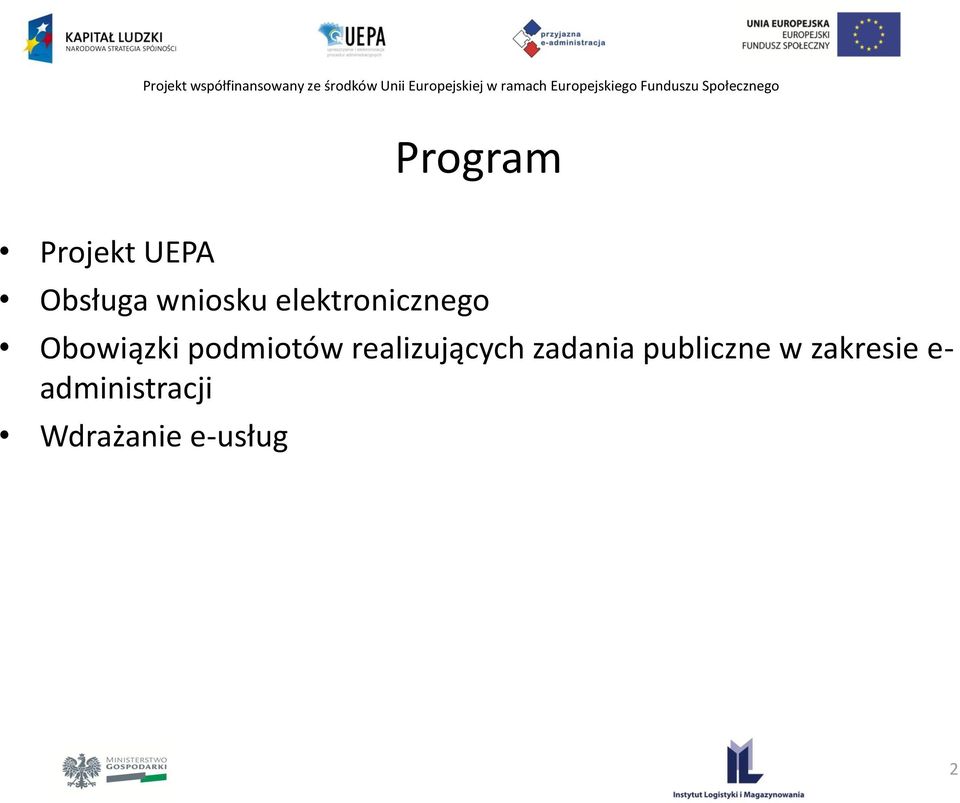 realizujących zadania publiczne w