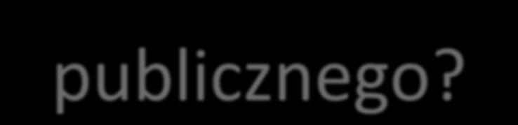 Przykłady podmiotów prawa publicznego?