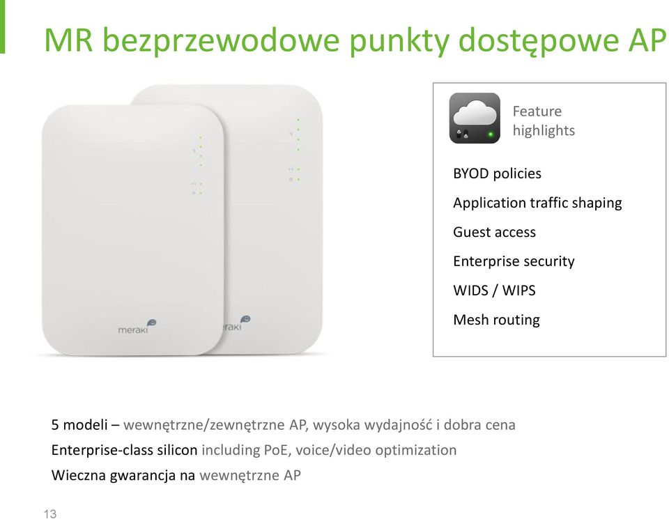routing 5 modeli wewnętrzne/zewnętrzne AP, wysoka wydajność i dobra cena