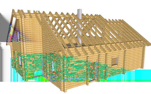 OPROGRAMOWANIE DO PROJEKTOWANIA 3D FIRMY DIETRICH S PROJEKTOWANIE KONSTRUKCJI DREWNIANYCH W ŚRODOWISKU 3D CAD/CAM Mimo tego że drewno jest wdzięcznym materiałem budowlanym, bo łatwo daje się