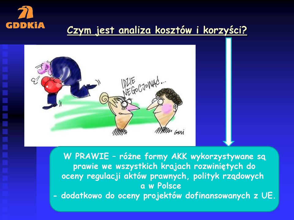 wszystkich krajach rozwiniętych do oceny regulacji aktów