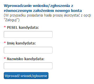 Uwaga! Do pracy z systemem zalecane są darmowe przeglądarki internetowe: Google Chrome http://www.google.pl/chrome/ Firefox w wersji 26 lub nowszej - http://www.mozilla.