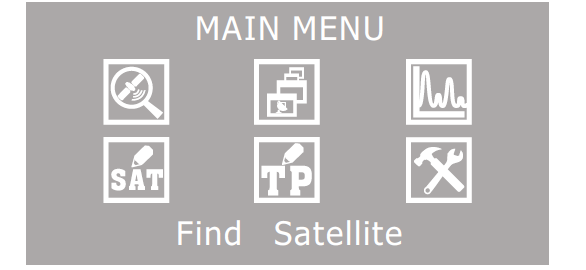 4. Opis obsługi głównego menu Po włączeniu, na ekranie
