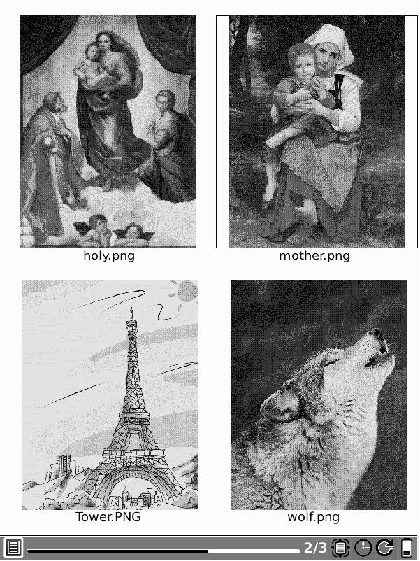 Ilustracja 73: Widok miniatur.