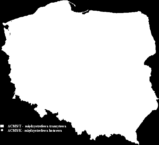 Pkt 15: Mapa Obszarów Tranzytowych i Stref Numeracyjnych