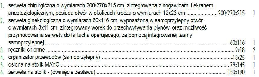 7.Grupa XLI poz. 6 Czy Zamawiający dopuści osłonę na kończynę wymagania wg SIWZ o wymiarach 37x75 cm pakowaną z taśmą samoprzylepną 9x49 cm? 8.Grupa XLI poz. 8 Czy Zamawiający dopuści sterylna ręczniki celulozowe w rozmiarze 30x40 cm pakowane pojedynczo?