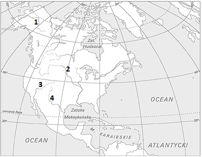 Zad. 15 (0-4p) MIĘDZYSZKOLNY KONKURS GEOGRAFICZNY DLA GIMNAZJALISTÓW Przyporządkuj nazwę kontynentu do poszczególnych łańcuchów górskich (na których one znajdują się): A Afryka B Ameryka Północna C