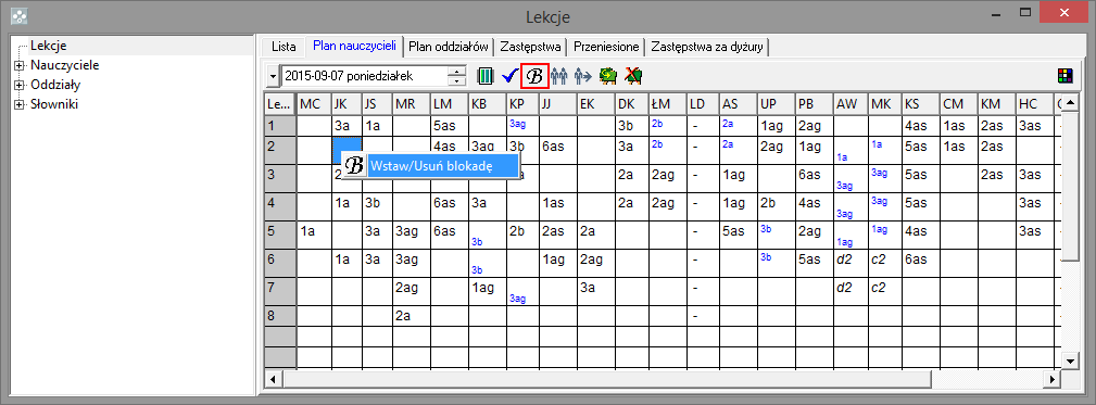 Jak rozpocząć pracę z programem Zastępstwa Optivum w nowym roku szkolnym? 10/10 3.