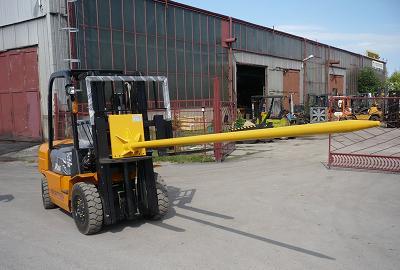 6. Ostroga do materiałów rolowanych Udźwig / LC Klasa płyty czołowej D L A B C LC CG Masa / CG 400 II 75 3000 150 450 130 2650 950 180 400 II 80 3000 150 450 130 2650 960 200 500 II 90 3000