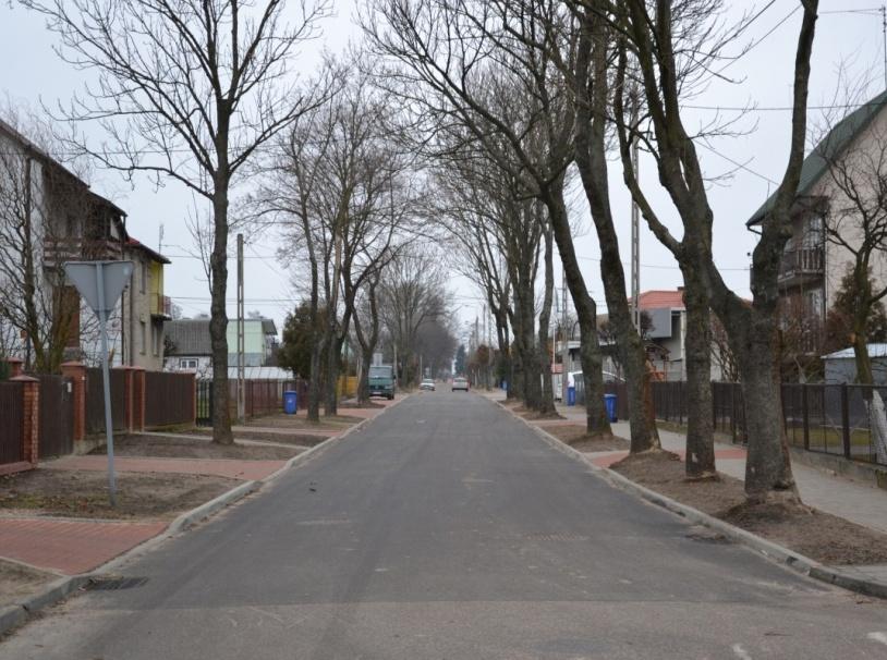 ul. Orzeszkowej Przebudowa nawierzchni ul. Orzeszkowej na odcinku od ul. Studziwodzkiej do ul.