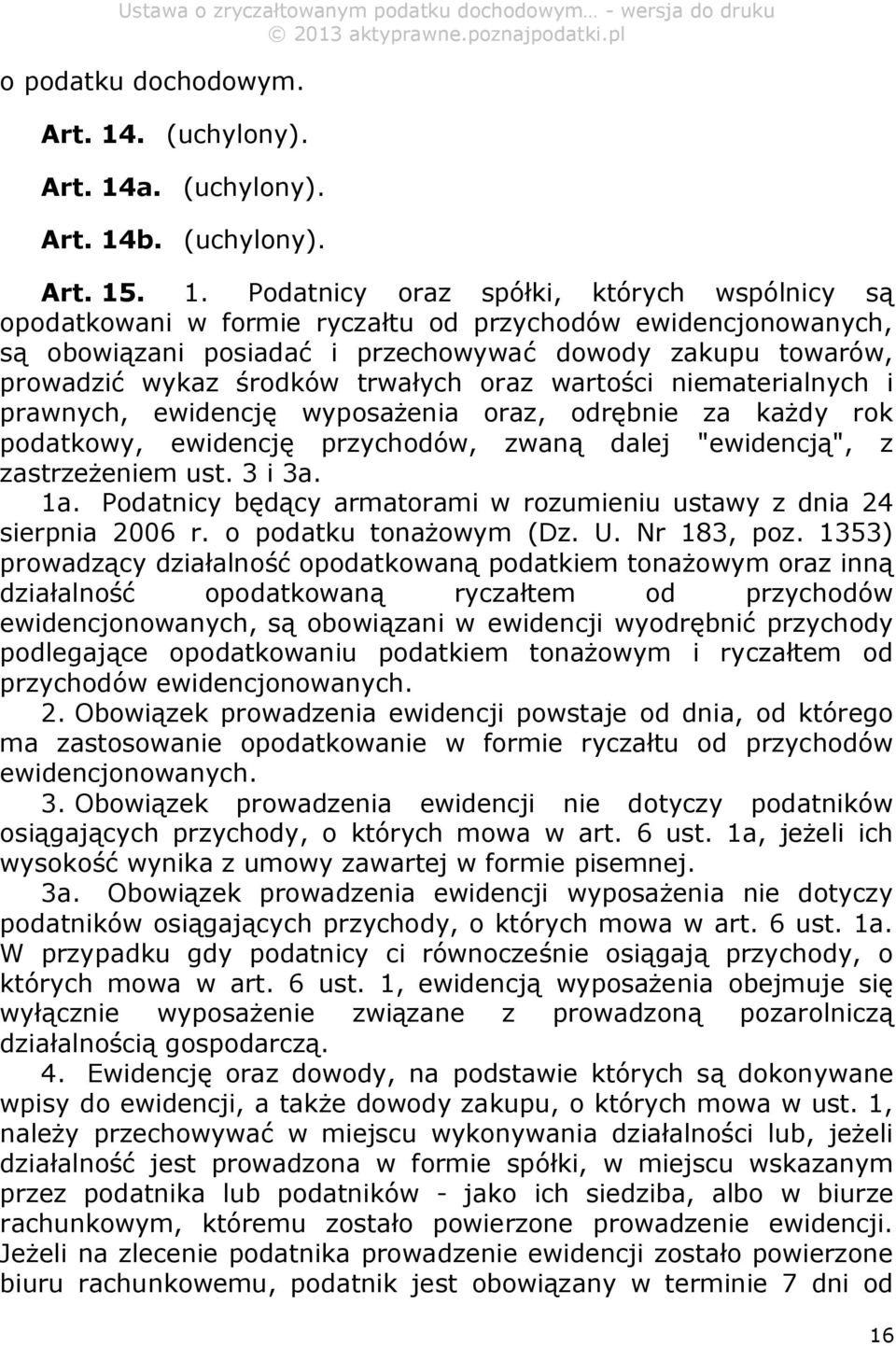 ab. (uchylony). Art. 15